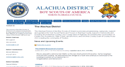 Desktop Screenshot of alachuascouting.com